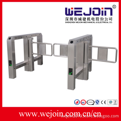 Wide Lane Automatic Swing Barrier Integrated with Card Readers and Software